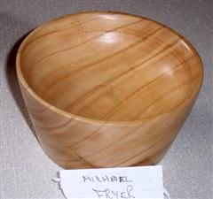 A bowl by Michael Fryer